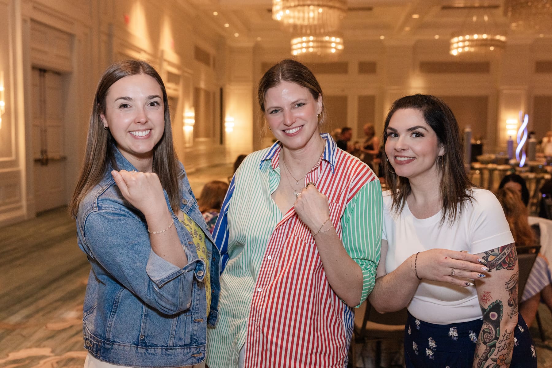 Spark Collective artisans hosting a refined corporate jewelry experience
