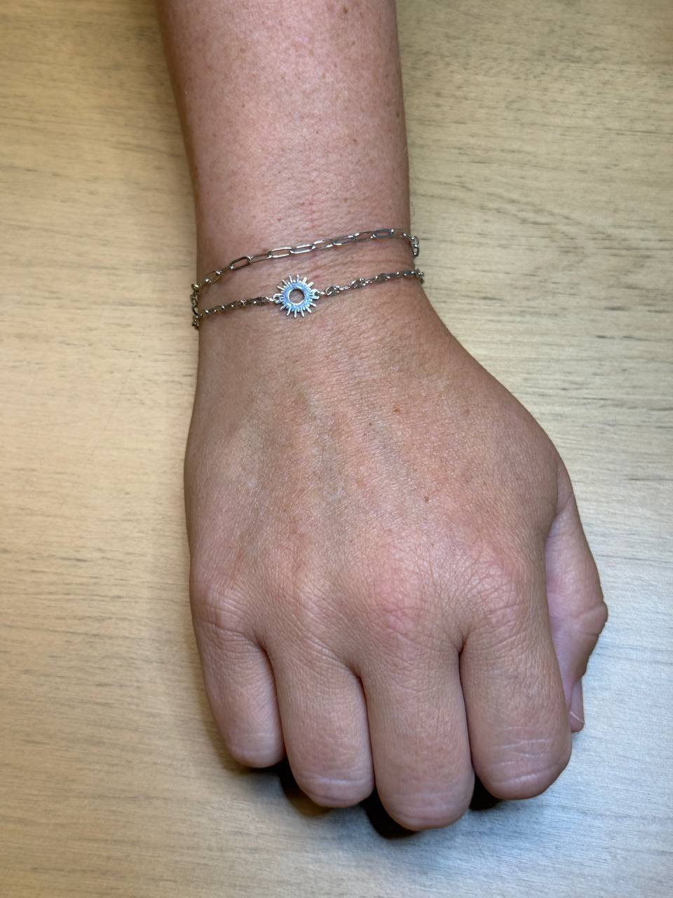 Gold Chain Bracelet - Delicate Chain Gold Delicate Summer permanent jewelry by The Spark Collective